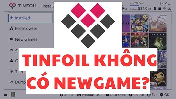 TINFOIL KHÔNG CÓ NEWGAME | CÁCH CÀI ĐẶT VÀ SỬ DỤNG TINFOIL trên Switch Mod Chip | HOST ĐANG BẢO TRÌ