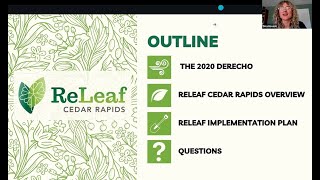 Dina Haveric on ReLeaf Cedar Rapids to the CCL Ag & Forestry Team