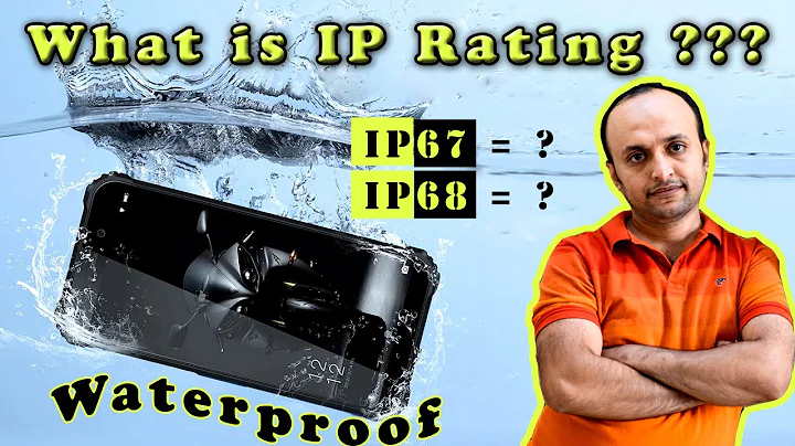 What is IP rating | IP Ratings Explained | Waterproof & Dustproof