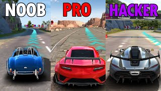 RACE MAX PRO - NOOB vs PRO vs HACKER