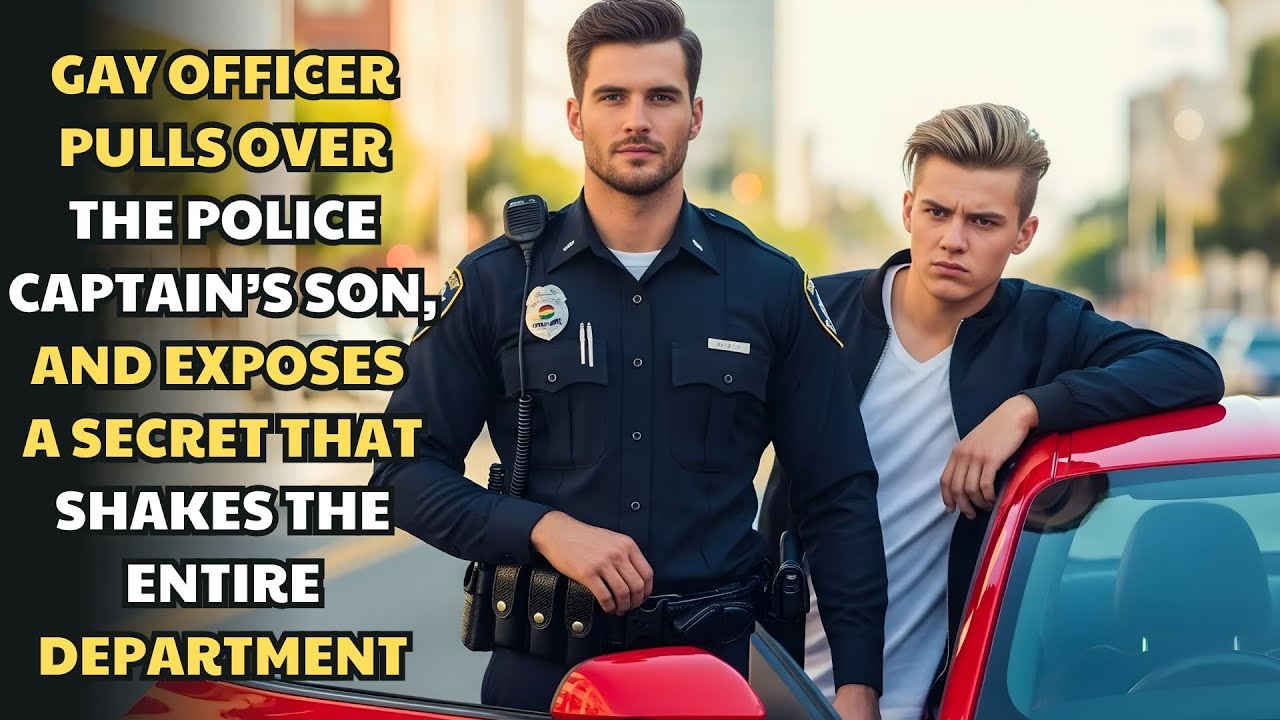 GAY OFFICER PULLS OVER THE POLICE CAPTAIN’S SON — AND EXPOSES A SECRET THAT SHAKES THE ENTIRE DEPART