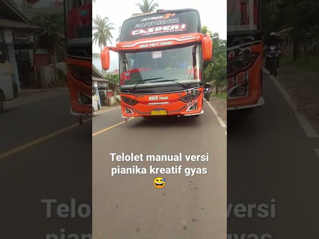 BUS BRIS TRANS CASPER NADA TELOLET VERSI PIANIKA #shorts class=