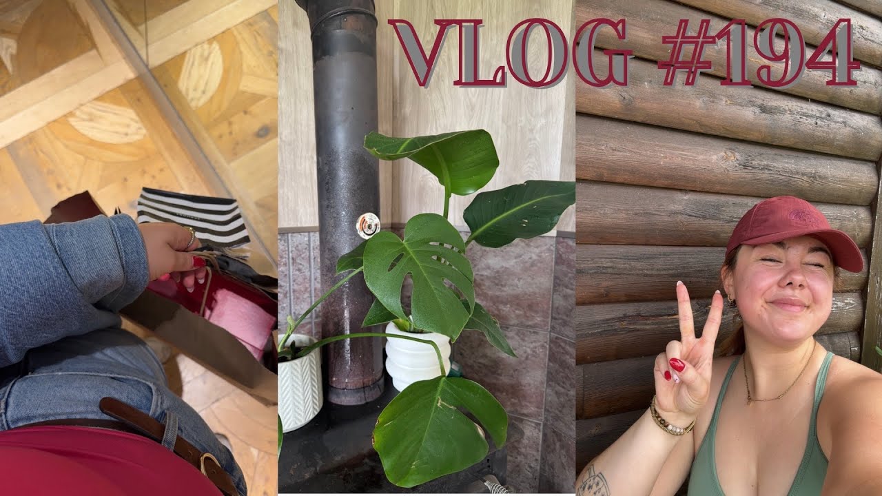 VLOG #194 - Journée shopping à Qc, achats & plantes