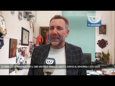 LE MINACCE DEI MARANZA PER IL CIBO GRATIS. IL SINDACO: «BASTA, SCRIVO AL GOVERNO» | 21/11/2025
