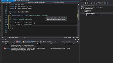 C# Projects for Beginners: Custom WinForms Controls - TextBox 2/5