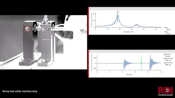 Example - Bump Test with Motion Amplification Camera