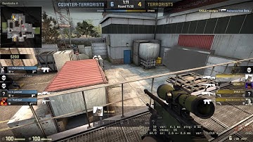 CSGO - 360 No Scope wallbang