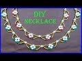 How to make easy Necklace at home