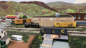 Chessie N Scale switching layout update 7