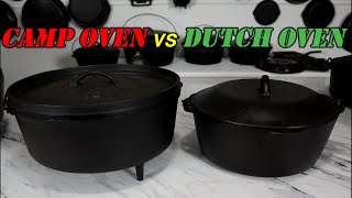 Camp Oven vs Dutch Oven