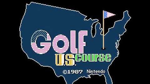 Family Computer Golf - U.S. Course(FDS)(Japan)(DV 1) Intro(Take 1)(10-22-17)