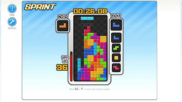 Tetris Friends - Sprint Run