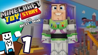 Exploring Andy's Room! - The Toy Story Minecraft Map Showcase with Bricks 'O' Brian