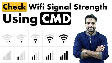 How to check Wi-Fi signal strength using Command Prompt | CMD Tips & Tricks