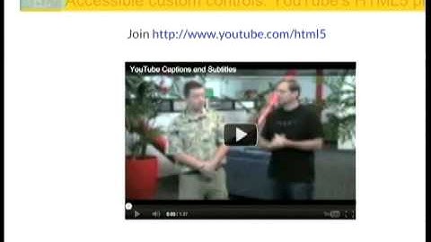 HTML5 video specifications - Silvia Pfeiffer