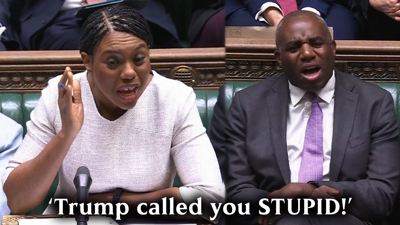 David Lammy RATTLED when Donald Trump CALLS OUT his ‘STUPIDITY’