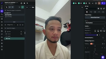Unir datos con la tabla de vista supabase Flutterflow
