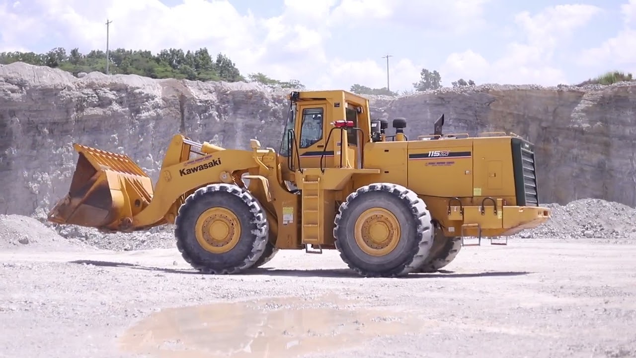5150 - 2011 Kawasaki 115ZV2 Wheel Loader for sale - YouTube