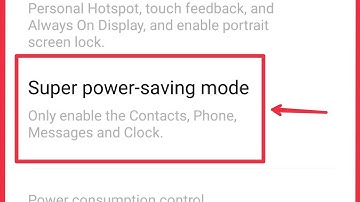 How To Enable Super Power-saving mode in vivo mobile