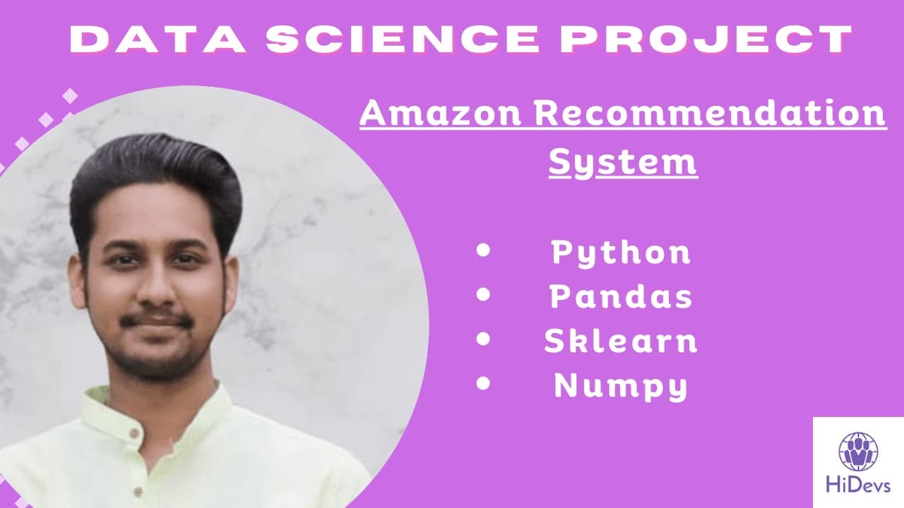 Data Science Project: Amazon Products Recommendation | Python | Jupyter ...