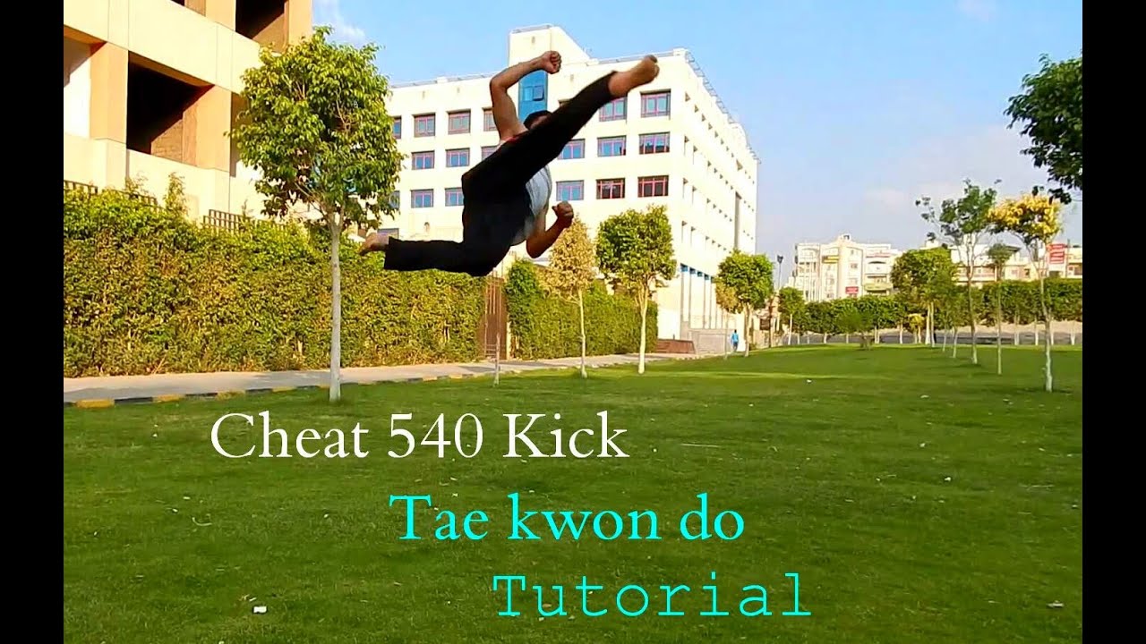 Kung Fu 540 Kick Tutorial تعلم ركلة 540 الهوائية شرح جديد مع نسر الكونغ فو
