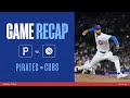 Cubs vs pirates game highlights  51624