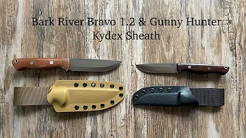 Bark River Bravo 1.2 & Gunny Hunter Kydex Sheath