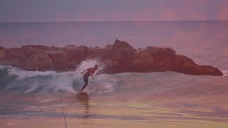 BEST SUNSET SURFING NEWPORT BEACH #Hurricane Hilary 2023  #Chronic law #surfing Newport