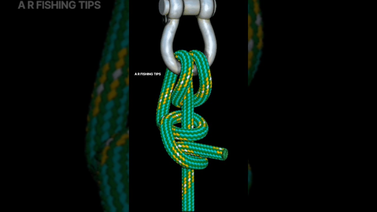 Backhand Hitch, Best Powerful Knot, Simple Knot...!