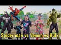Spider man vs venom vs hulk monster  comedy  funny  prabhu sarala lifestyle