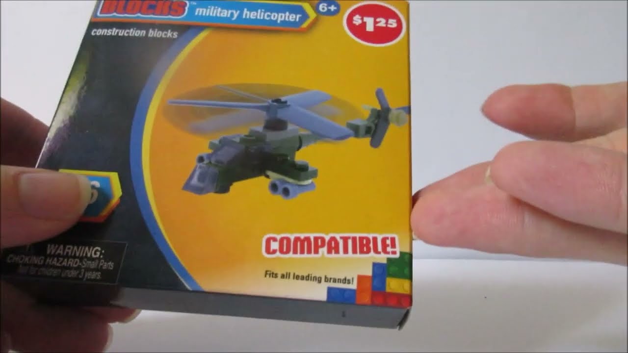 Make-It Blocks | military helicopter | Review