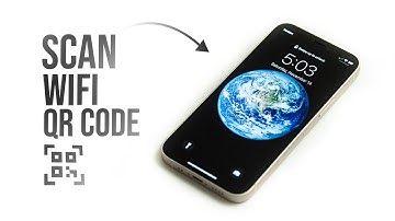 How to Scan Wifi QR Code in iPhone (tutorial)
