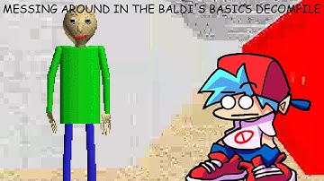 Messing around with the Baldi