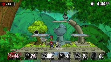 Super Smash Flash 2 Beta 1.3: Classic Mode With Mario (No Losing Stocks)