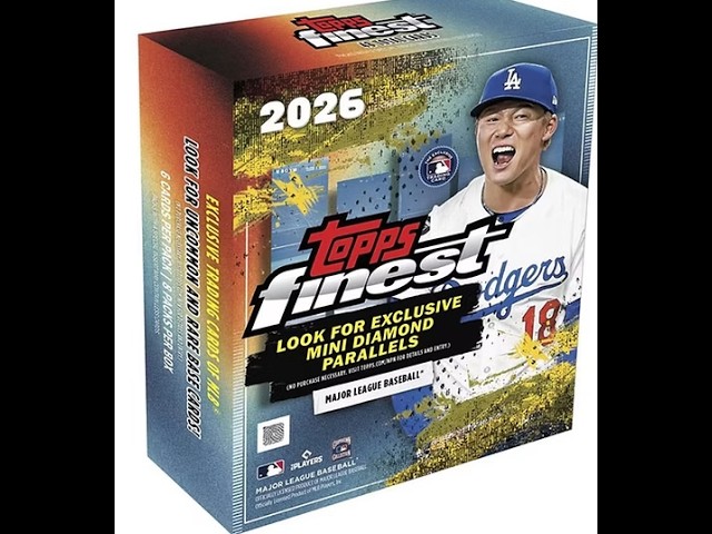 たぼいも 機材トラブルにより無音です BGBPB MLB 2026 TOPPS FINEST