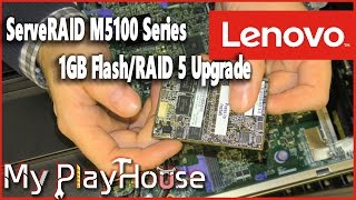 Hardware upgrades ServeRAID M5110e 1GB Flash/RAID5 - 468 - YouTube