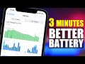 Improve iPhone BATTERY Life in 3 Minutes !