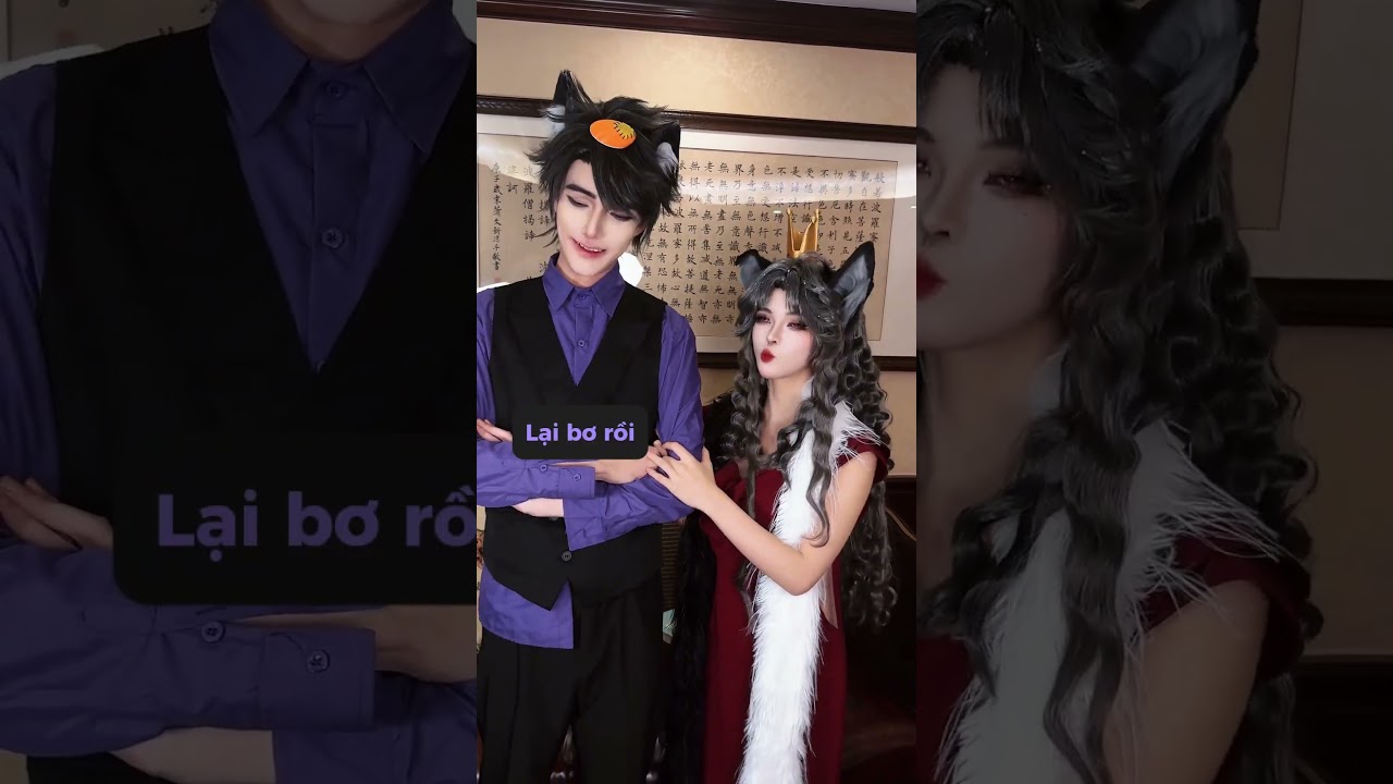 Bạn đang làm nũng với ai thế? #meowcosplay #shorts