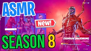 ASMR Gaming | Fortnite Chapter 2 Season 8 Battle Pass Thoughts and Reaction 🎮🎧 Relaxing Whispering😴💤 screenshot 4