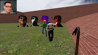 ОБУНГА ГОНЯЕТСЯ ЗА НАМИ ГАРРИС МОД OBUNGA NEXTBOT Garry&#39;s Mod