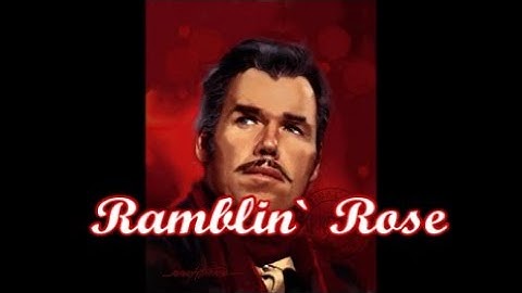 Slim Whitman - - - - Ramblin` Rose - - -  {  Best Video  }