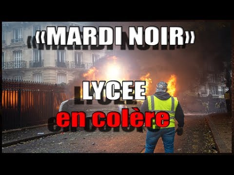 LYCEE en colère Manifestation dans rue de Paris FRANCE La Parole aux Français TCHATLIBRE LIVE