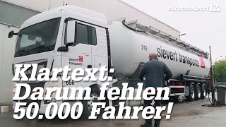 Berufskraftfahrer sind Mangelware: 50.000 Fahrer fehlen