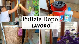 Rinfrescare casa dopo il lavoro 🏠( Come mi Organizzo per Sistemare Casa) #pulizia #relaxingvlog