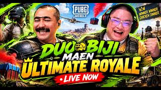 DUO BIJI SIAP RATAKAN ULTIMATE ROYALE | GURU RICS LIVE NOW