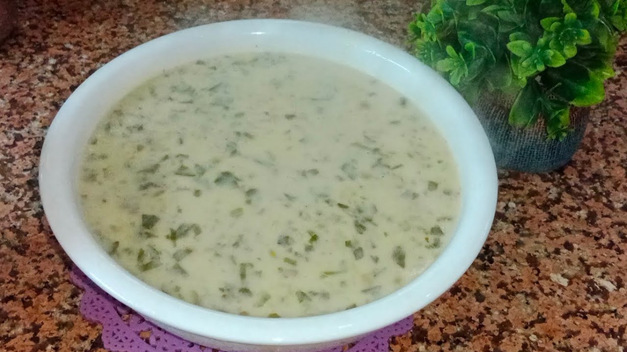 شوربة السلق التركية طيبة ومغذية ( خلود الشواورة )