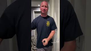 Hotel Security Latch Defeated with Firefighter Swipe Tool Go to JobTownTools.com for all of your