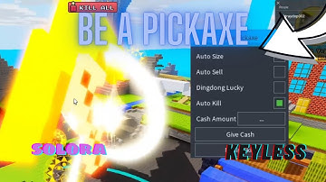 [NEW] Be a Pickaxe Script : Auto Size, Auto Sell, Auto Farm
