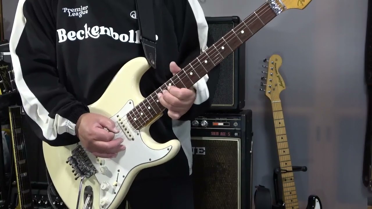 kissy's Guitar Collections] Fender Japan ST62 65 1983 Modified One