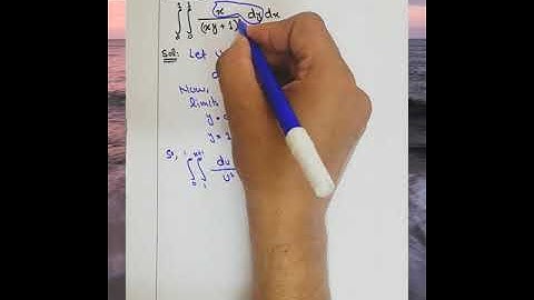 Double Integral Example 2 - (Calculus)